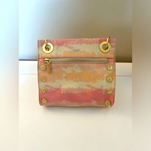 Hammitt Tony Snake Embossed Leather Studded Small Crossbody Bag